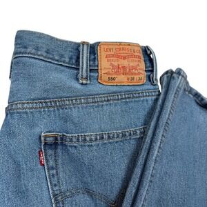 Vintage Levi's‎ 550 Jeans Mens 38x34 Relaxed Fit Tapered Leg Medium Wash Denim